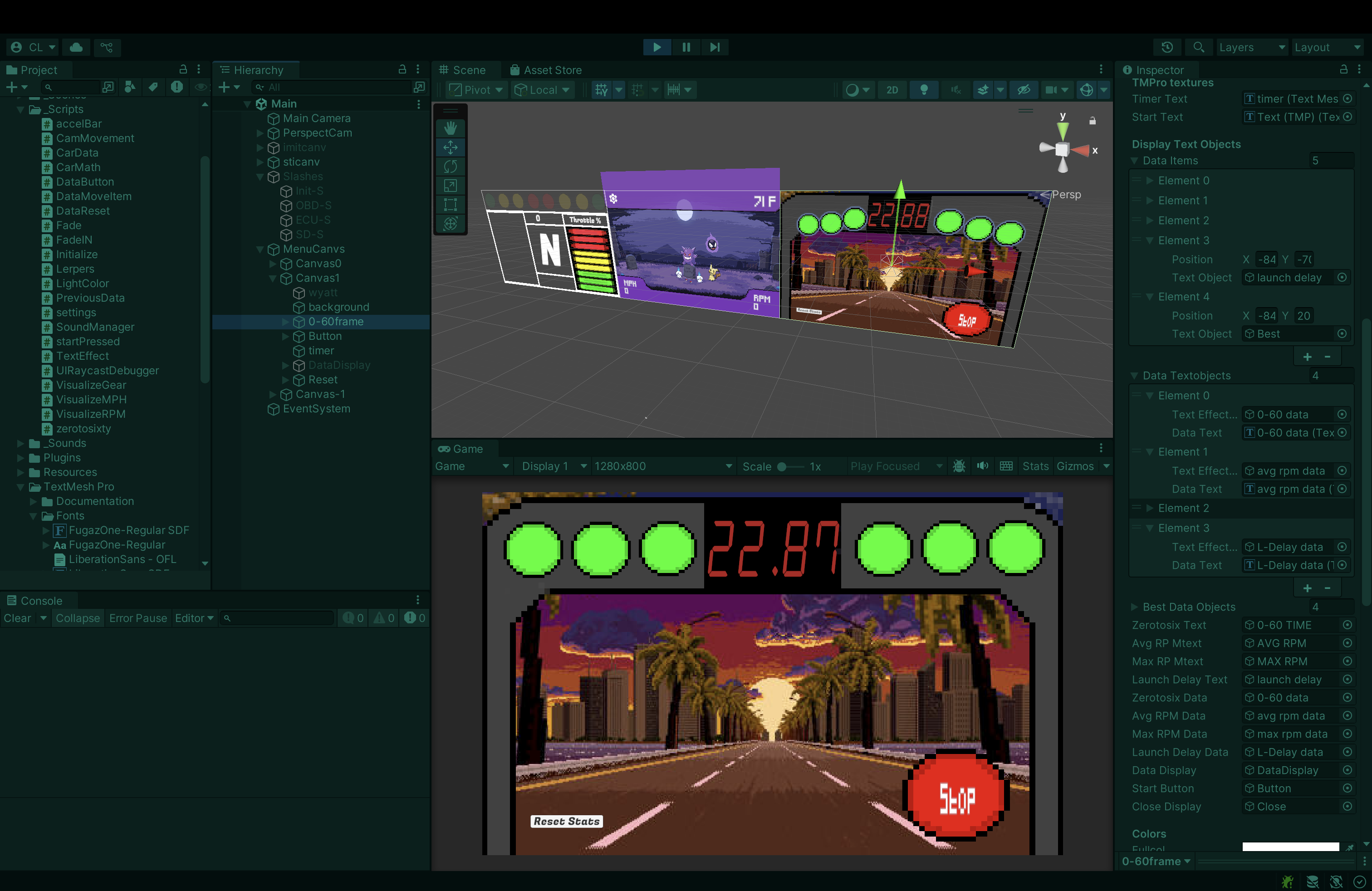 Car Dashboard — Overview