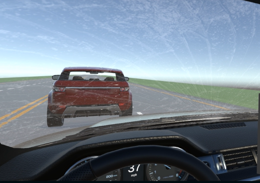 VR Distracted Driving Simulator